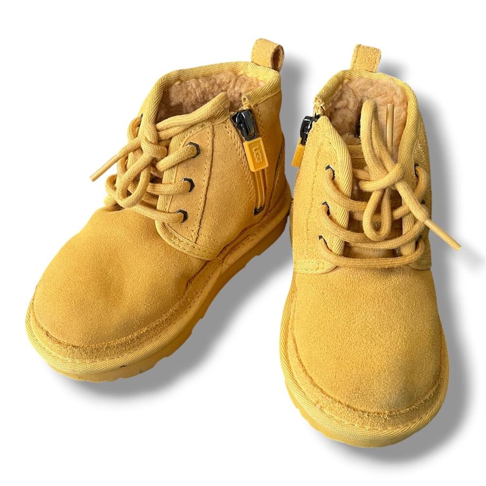 UGG Toddler Neumel II Suede Boots — Size 9c